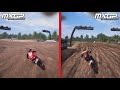 mxgp 2021 vs mxgp 2020 full game direct comparison