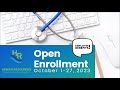 Benefits Open Enrollment- October 2023