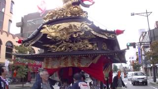 2012.9.28　安積国造神社秋季祭礼　本一太鼓台山車④