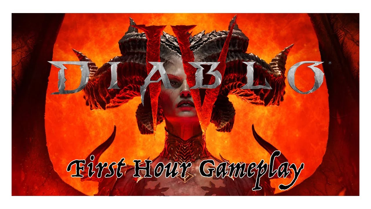 Diablo IV First Hour Gameplay - No Commentary - YouTube