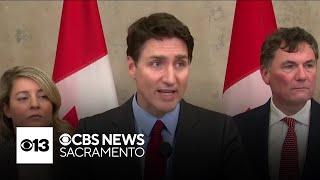 Canadian and Mexican leaders respond to new Trump tariffs