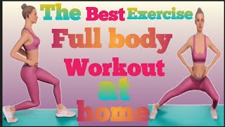 The BEST Exercise to LOSE WEIGHT fastat home🔥 | Full body workout at home...💪🏡