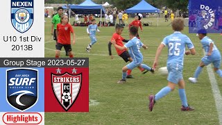 Bay Area Surf 13B 0-2 Irvine Strikers FC B2013 | Man City Cup U10 Champions | 2023-05-27 | HL