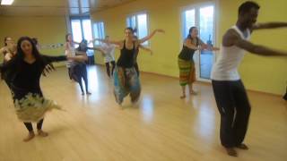 Stage danse de Balafon de Bolomakoté avec Dramane Ouattara à Fribourg