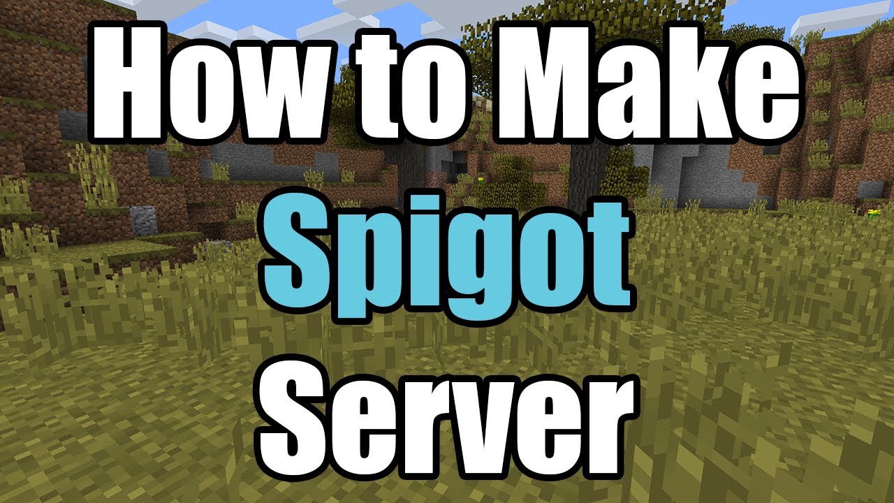 How To Make Spigot Server Youtube