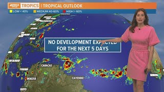 Saturday tropics update: Quiet and a quarter into hurricane season