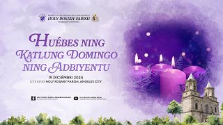 Huébes ning Katlung Domingo ning Adbiyentu | 19 Disiémbri 2024