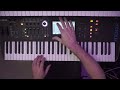 yamaha modx6 synthesis making house with reason studios