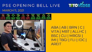 PSE OPENING BELL  LIVE | MARCH 11 2021