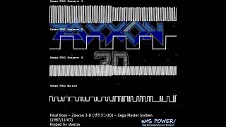 Zaxxon 3-D - Sega Master System