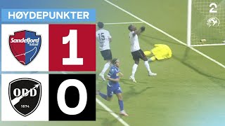 Sandefjord 1 - 0 Odd - Høydepunkter