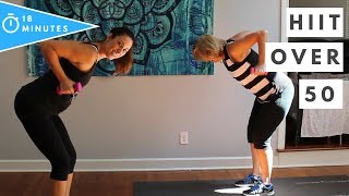 HIIT Over 50 - Beginner Home Workout - Light to No Weights - Body Rebooted