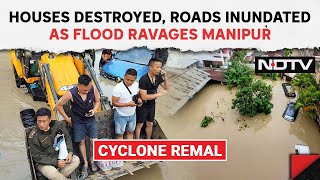 Manipur  Floods Latest Updates | Houses Destroyed, Roads Inundated As Flood Ravages Manipur