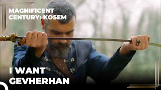 Silahtar Told Sultan Murad About His Feelings For Gevherhan | Magnificent Century: Kosem