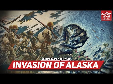 Which Aleutian Islands did Japan invade?