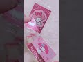 サンリオ🌷開封動画！サンリオシールチョコレート開けてみた♡かわいい！ サンリオ sanrio 開封　 かわいい