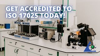 Get Accredited to ISO 17025 Today!