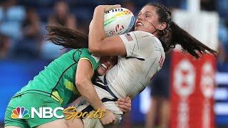 HSBC World Rugby Women's Sevens: USA holds off Ireland for bronze | NBC Sports