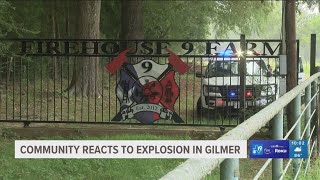 Community reacts to firework-related explosion in Gilmer