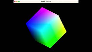 GLCube demo using ruby-opengl on Mac