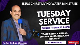 JCLWM || TUESDAY PROPHITEC \u0026 HEALING SERVICE With @ Joshua Abraham || 07-01-2025.