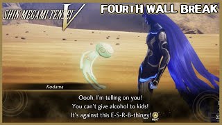 ESRB fourth wall break - Shin Megami Tensei V