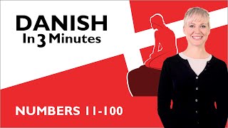 Learn Danish - Numbers 11-100