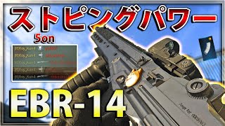 【COD:MW】マークスマン『EBR 14』のリフレックスサイト\u0026ストピングパワー弾が強すぎた！！【力】