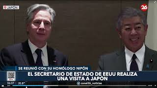 ASIA | El secretario de Estado de EEUU realiza una visita a Japón