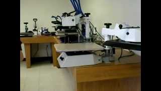 George Knight DK20SP Heat Press Showroom Demo Overview