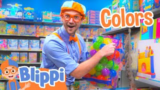 Learn Colors at a Toy Store | Blippi Full Episodes | Educational Videos for Kids | Blippi Toys