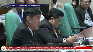 Tulfo scoffs at DMCI's Consunji for sleeping at hearing