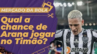 Qual a chance de Arana jogar no Corinthians; Samir Carvalho e repórter de Minas explicam