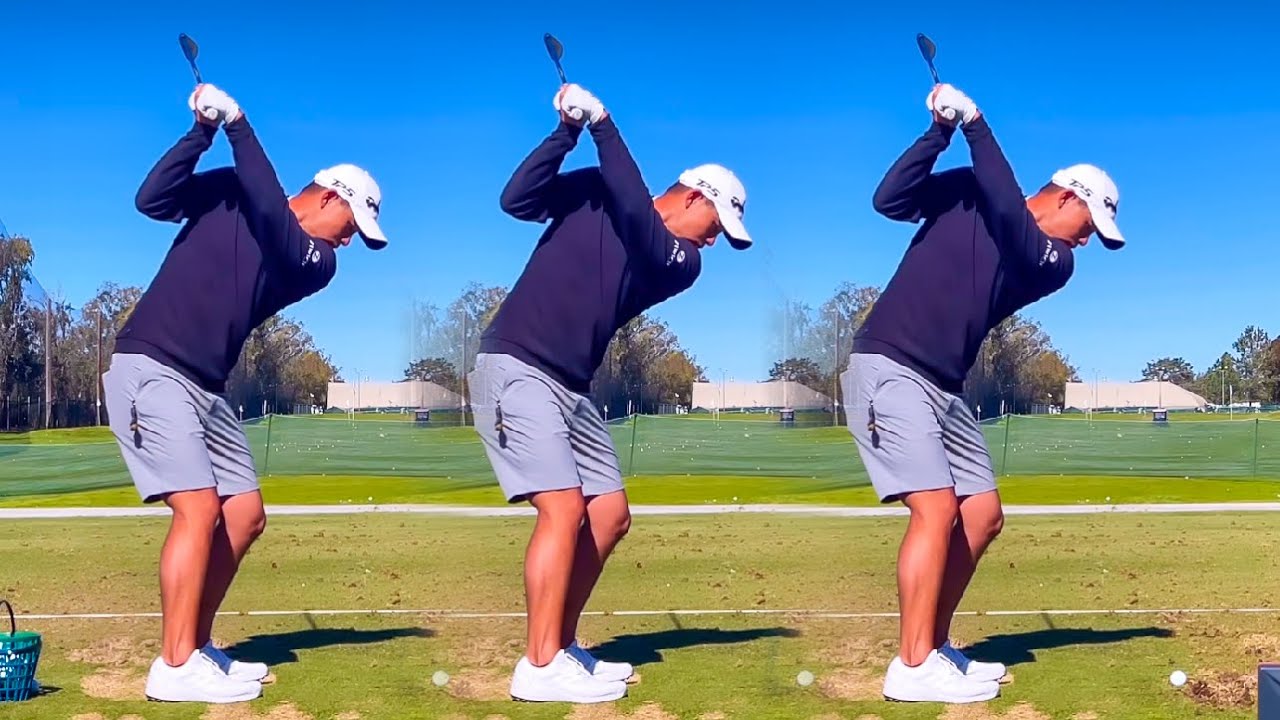 COLLIN MORIKAWA GOLF SWING - SLOW MOTION - YouTube