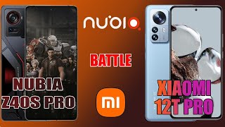 ZTE Nubia Z40S Pro vs Xiaomi 12T Pro
