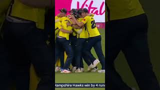 The Final Two Balls Of The 2022 Vitality Blast Final #shorts