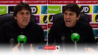 "I Don't Want To See What I Have Seen Today" 😤 | Conte's EXPLOSIVE rant 😡