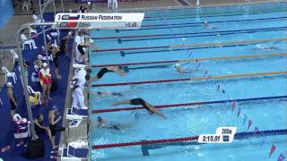 Women's 4x100m Medley Relay Swimming Heats  - Singapore 2010 Youth Games