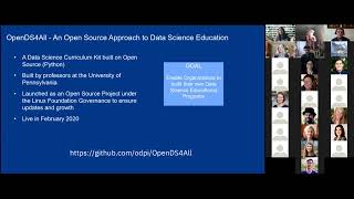 ADSA Data Science Education SIG - OpenDS4All
