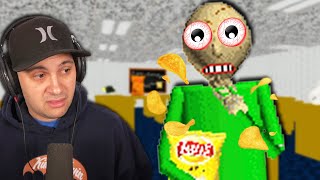 Baldi's ADDICTION To Potato Chips Has GONE TOO FAR! | Baldi’s Basics