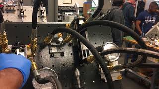 Hydraulic cylinder in series lab 3