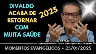 Divaldo Franco  💌 RETORNO COM MUITA SAÚDE ❤️ #MensagensDoBem #OMensageiroDaPaz @MensagensDoBem