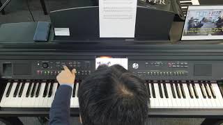 Making music tracks for YouTube with a Yamaha Clavinova