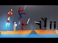 Super Heros VS Crime on Sea in People Playground