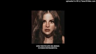 Selena Gomez - Lose You to Love Me (Demo Version) [Filtered Instrumental]