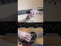 Fur Elise Easy Fingerstyle Guitar Tutorial Tabs #shorts #guitartabs #fingerstyleguitar