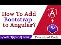 How To Add Bootstrap In Angular 8 ?