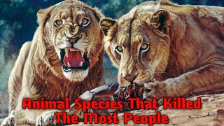 Animal Species That Killed The Most People || Top 10 Most Dangerous Animals in the World