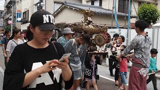 令和元年　お祭り散歩　品川　荏原神社　南睦会　子供神輿渡御　2019.6.8