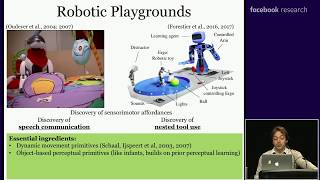 Developmental Machine Learning (ICLR 2019 Keynote, PY Oudeyer)